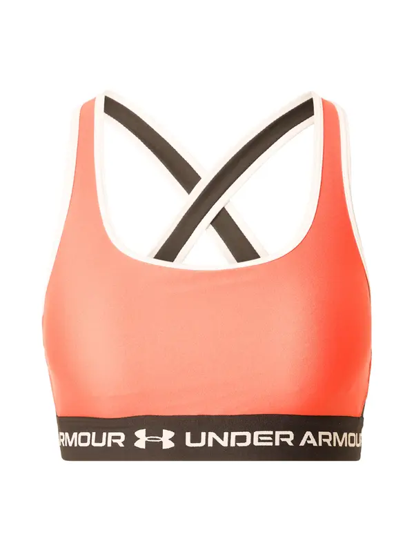 UNDER ARMOUR UNDER ARMOUR Sportski grudnjak  crvena / crna / bijela