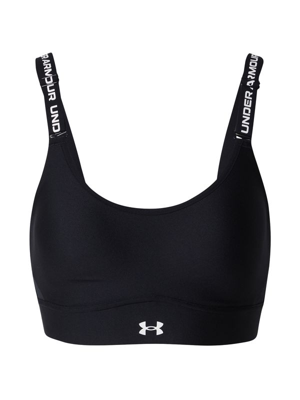 UNDER ARMOUR UNDER ARMOUR Sportski grudnjak 'Infinity 2.0'  crna / bijela