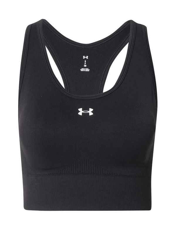 UNDER ARMOUR UNDER ARMOUR Sportski grudnjak 'Vanish'  crna / bijela