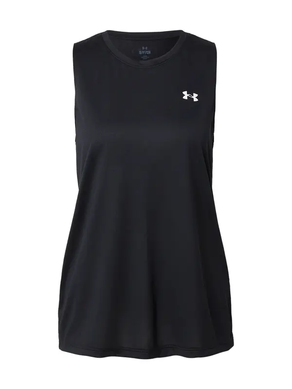 UNDER ARMOUR UNDER ARMOUR Sportski top  crna / bijela