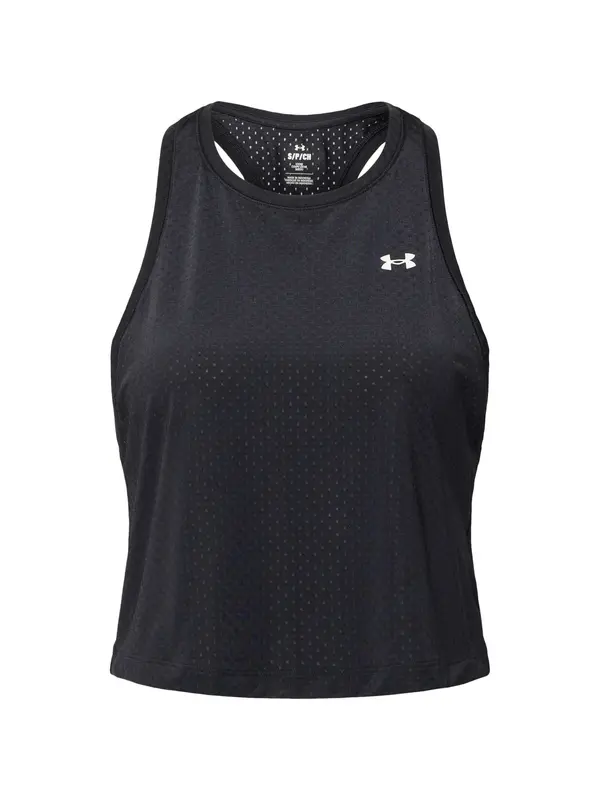 UNDER ARMOUR UNDER ARMOUR Sportski top  crna / bijela