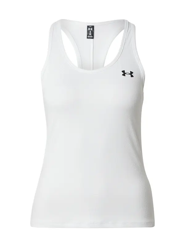 UNDER ARMOUR UNDER ARMOUR Sportski top  crna / bijela