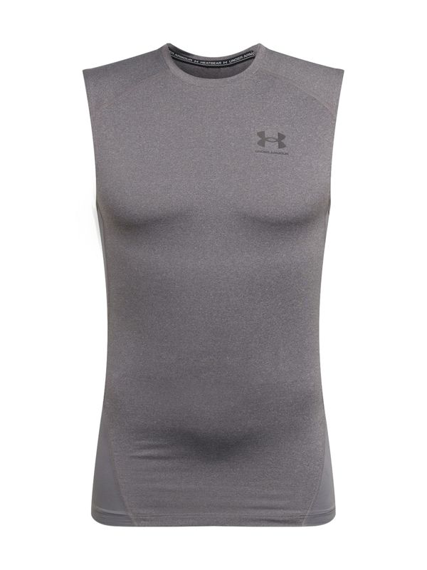 UNDER ARMOUR UNDER ARMOUR Tehnička sportska majica  antracit siva / siva melange