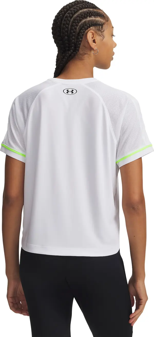 UNDER ARMOUR UNDER ARMOUR Tehnička sportska majica 'Challenger'  bijela