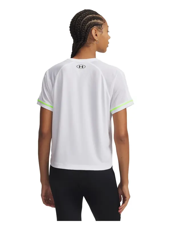 UNDER ARMOUR UNDER ARMOUR Tehnička sportska majica 'Challenger'  bijela
