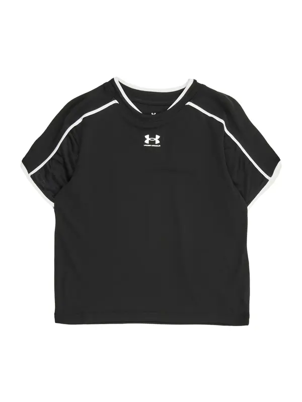 UNDER ARMOUR UNDER ARMOUR Tehnička sportska majica 'Challenger'  crna / bijela