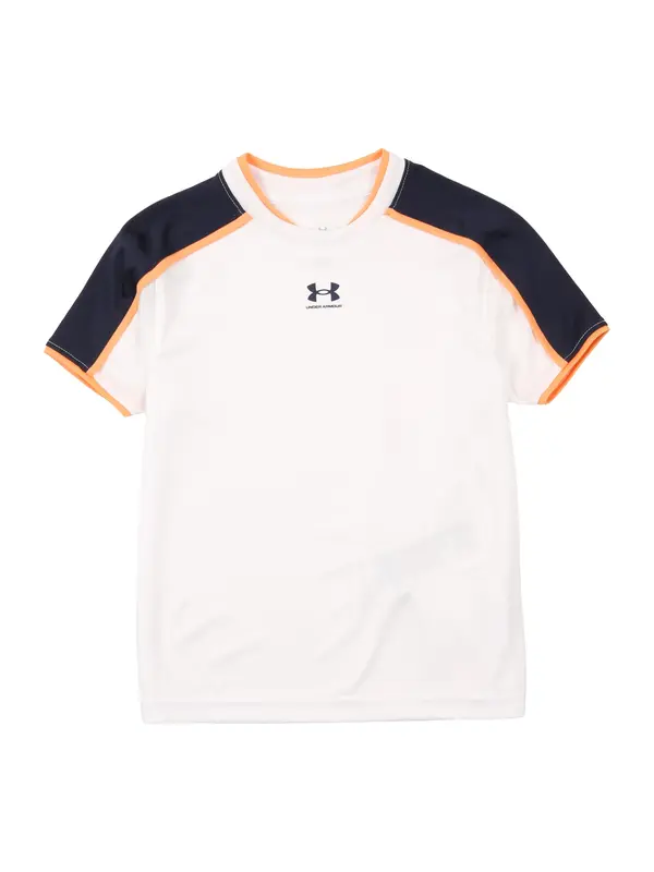 UNDER ARMOUR UNDER ARMOUR Tehnička sportska majica 'Challenger'  narančasta / crna / bijela