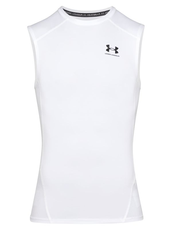 UNDER ARMOUR UNDER ARMOUR Tehnička sportska majica  crna / bijela