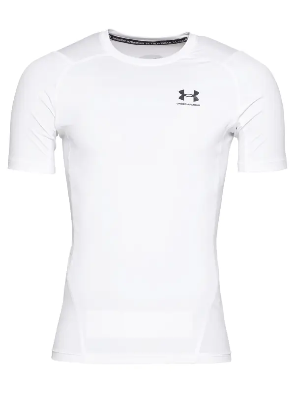 UNDER ARMOUR UNDER ARMOUR Tehnička sportska majica  crna / bijela