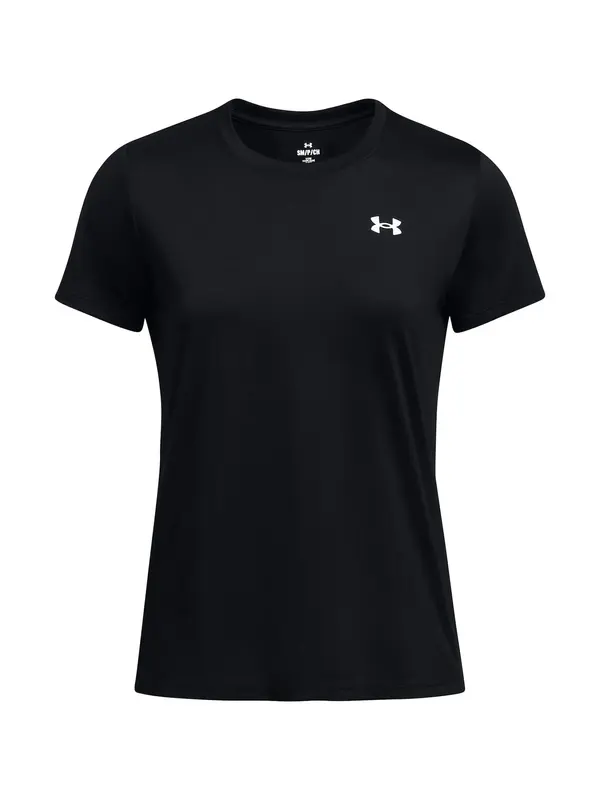UNDER ARMOUR UNDER ARMOUR Tehnička sportska majica  crna / bijela