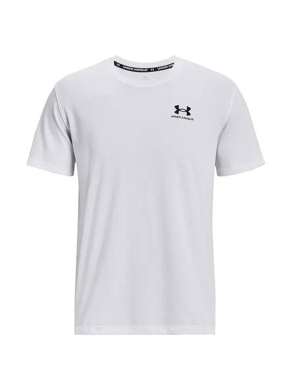 UNDER ARMOUR UNDER ARMOUR Tehnička sportska majica  crna / bijela
