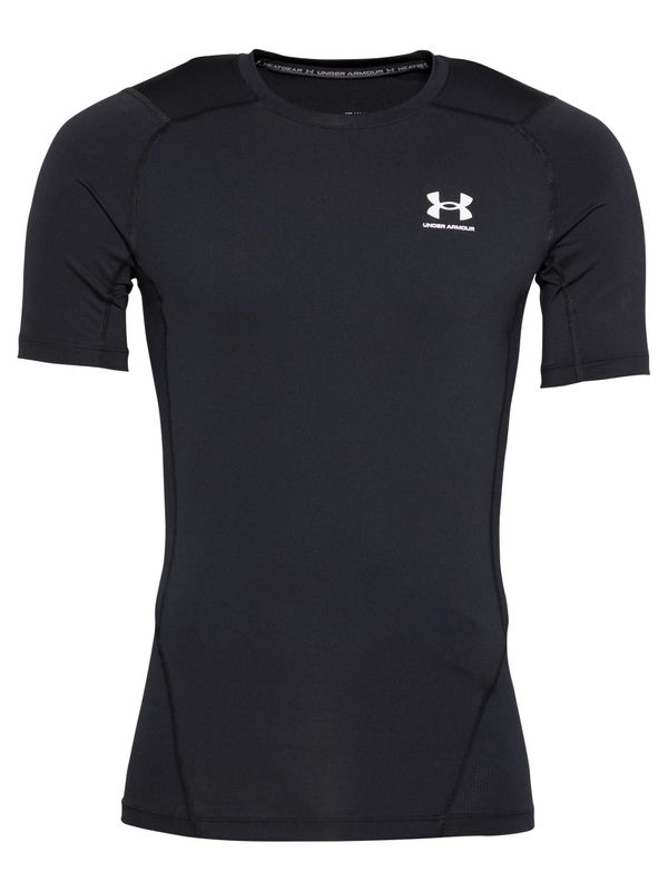 UNDER ARMOUR UNDER ARMOUR Tehnička sportska majica  crna / bijela
