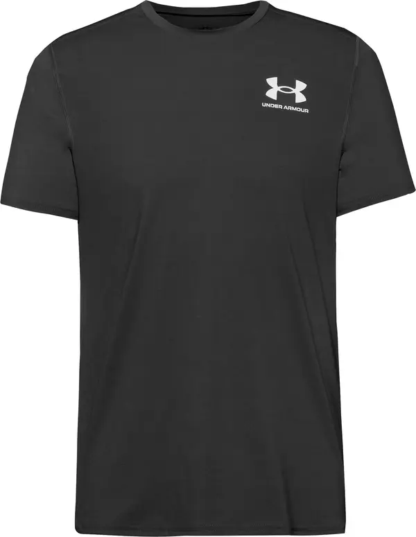 UNDER ARMOUR UNDER ARMOUR Tehnička sportska majica  crna / bijela