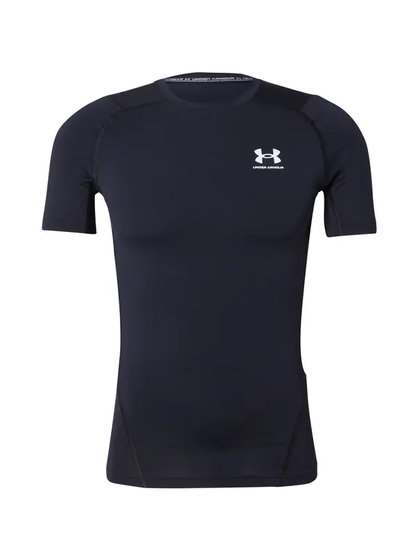 UNDER ARMOUR UNDER ARMOUR Tehnička sportska majica  crna / bijela