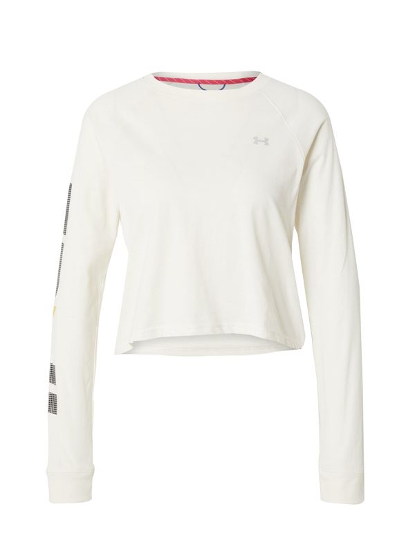 UNDER ARMOUR UNDER ARMOUR Tehnička sportska majica  kameno siva / narančasta / crna