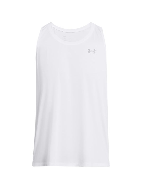 UNDER ARMOUR UNDER ARMOUR Tehnička sportska majica 'Launch'  svijetlosiva / bijela