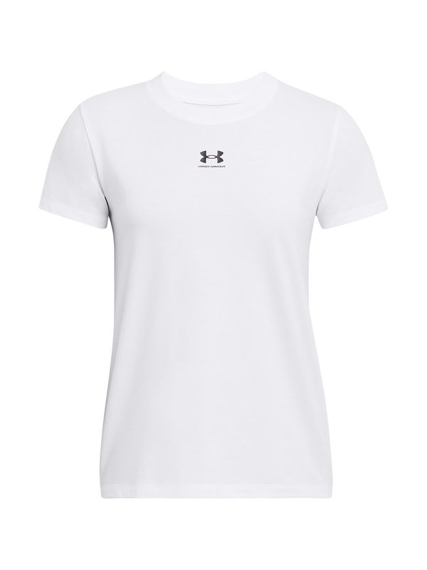UNDER ARMOUR UNDER ARMOUR Tehnička sportska majica 'Rival'  crna / bijela