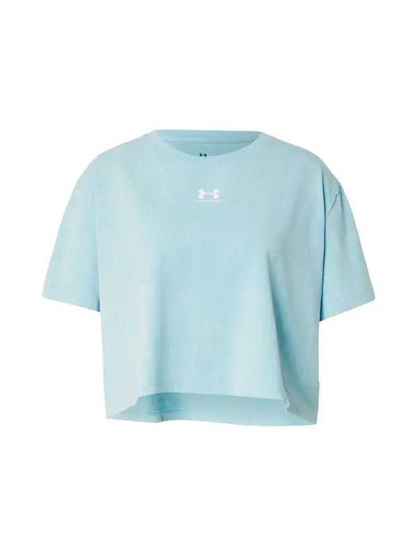UNDER ARMOUR UNDER ARMOUR Tehnička sportska majica 'Rival'  nebesko plava / bijela