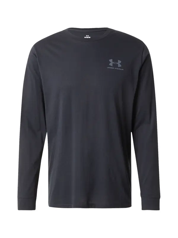 UNDER ARMOUR UNDER ARMOUR Tehnička sportska majica  siva / crna