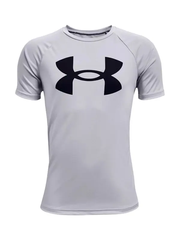 UNDER ARMOUR UNDER ARMOUR Tehnička sportska majica  siva / crna