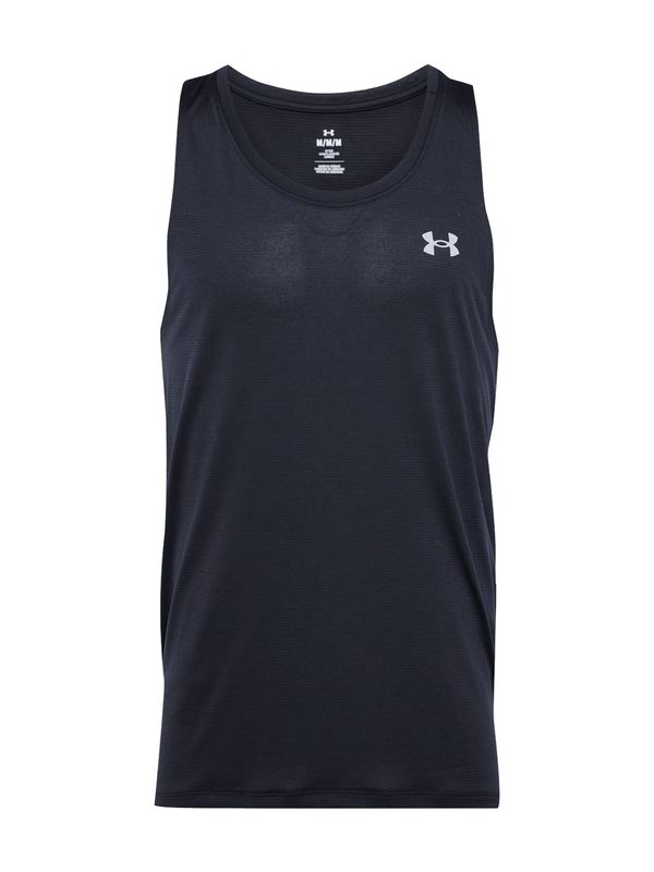 UNDER ARMOUR UNDER ARMOUR Tehnička sportska majica 'Streaker'  crna / bijela