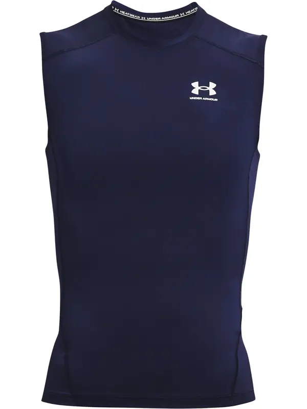 UNDER ARMOUR UNDER ARMOUR Tehnička sportska majica  tamno plava / bijela
