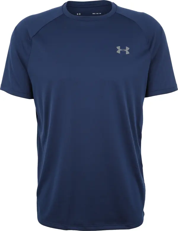 UNDER ARMOUR UNDER ARMOUR Tehnička sportska majica 'Tech 2.0'  mornarsko plava / siva