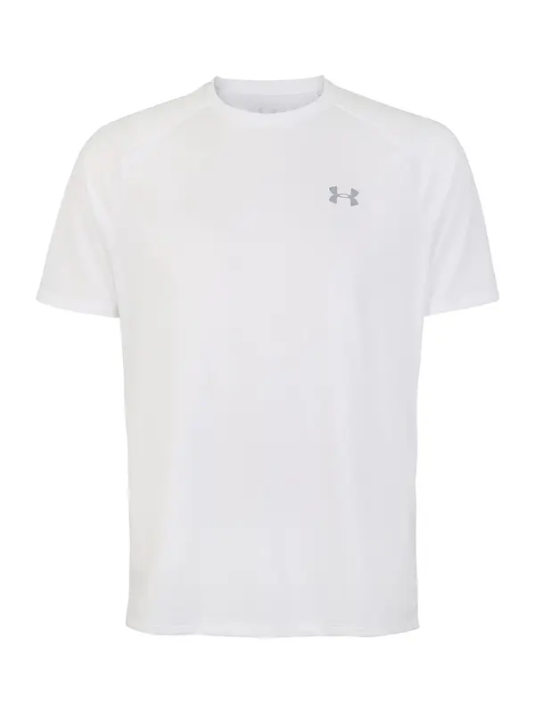 UNDER ARMOUR UNDER ARMOUR Tehnička sportska majica 'Tech 2.0'  siva / bijela