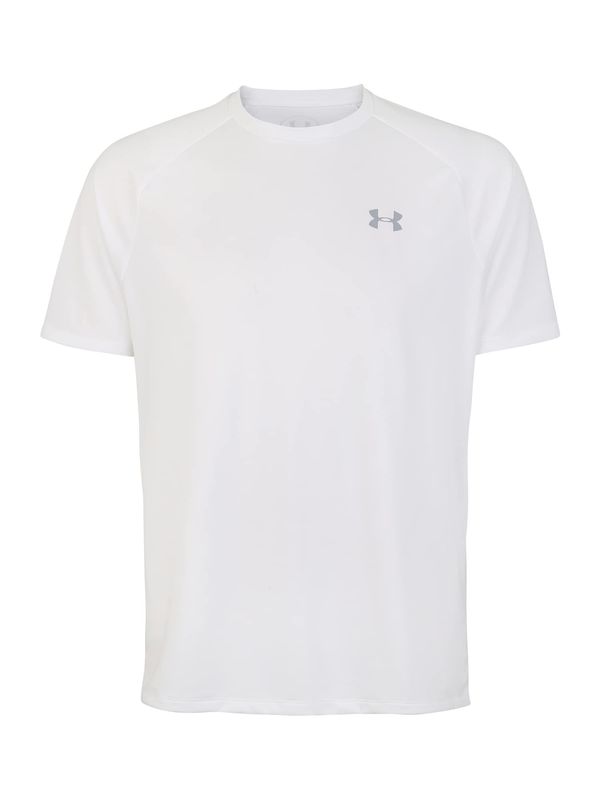 UNDER ARMOUR UNDER ARMOUR Tehnička sportska majica 'Tech 2.0'  siva / bijela
