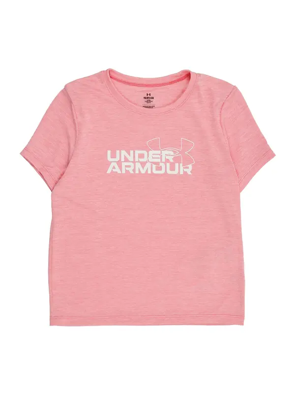 UNDER ARMOUR UNDER ARMOUR Tehnička sportska majica 'TECH'  roza / bijela