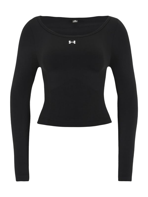 UNDER ARMOUR UNDER ARMOUR Tehnička sportska majica 'Train'  crna / bijela