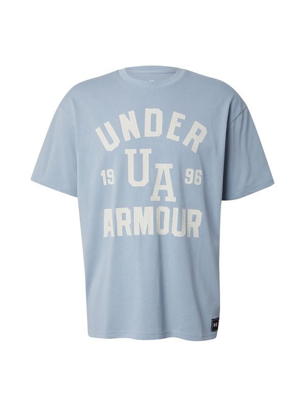 UNDER ARMOUR UNDER ARMOUR Tehnička sportska majica 'VARSITY'  svijetloplava / bijela