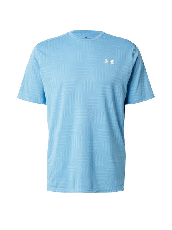 UNDER ARMOUR UNDER ARMOUR Tehnička sportska majica 'Vent Geotessa'  nebesko plava / bijela