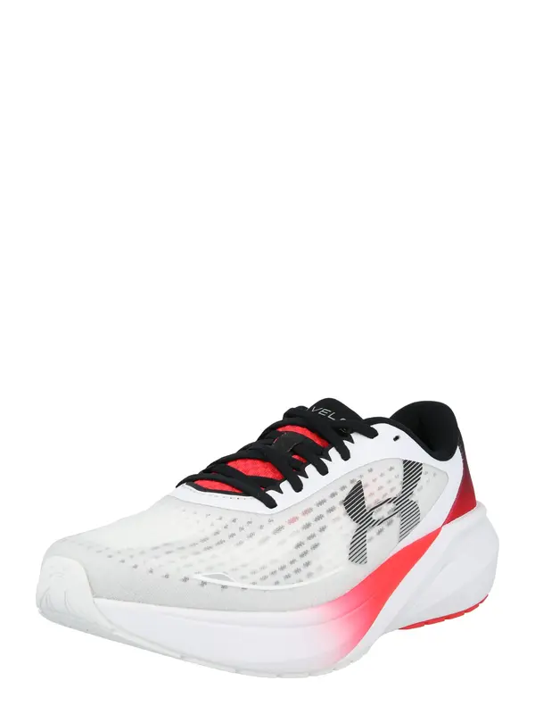 UNDER ARMOUR UNDER ARMOUR Tenisice za trčanje 'Velociti Pace'  svijetlosiva / svijetlocrvena / bijela