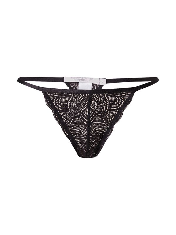 Underprotection Underprotection Tanga gaćice 'Luna'  crna