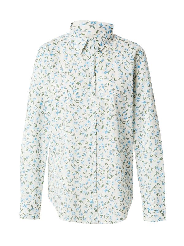 UNITED COLORS OF BENETTON UNITED COLORS OF BENETTON Bluza  azur / pastelno plava / kraljevski zelena / pastelno zelena