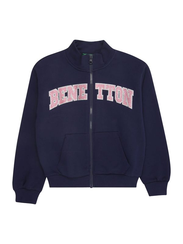 UNITED COLORS OF BENETTON UNITED COLORS OF BENETTON Gornji dio trenirke  noćno plava / roza / bijela