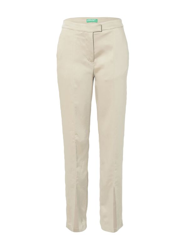 UNITED COLORS OF BENETTON UNITED COLORS OF BENETTON Hlače na crtu  boja pijeska