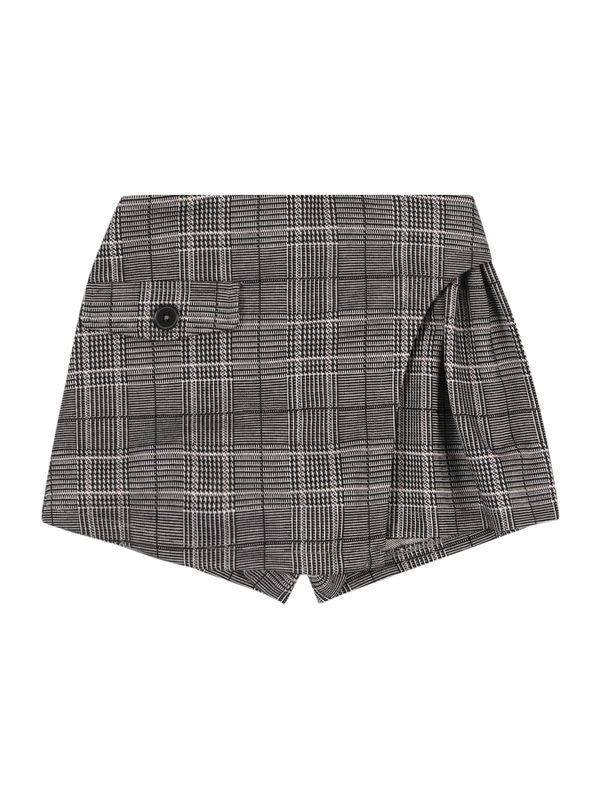 UNITED COLORS OF BENETTON UNITED COLORS OF BENETTON Hlače  tamo siva / crna / bijela