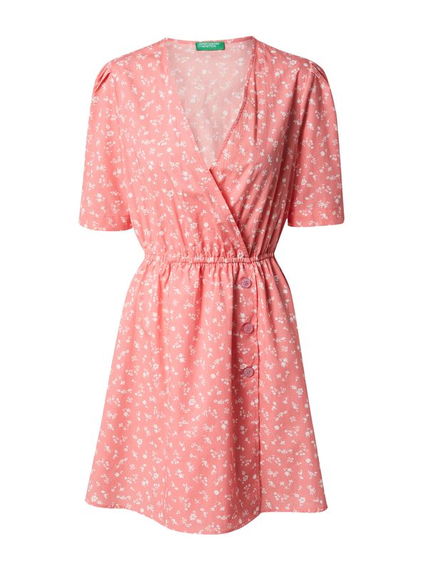 UNITED COLORS OF BENETTON UNITED COLORS OF BENETTON Ljetna haljina  svijetloroza / bijela