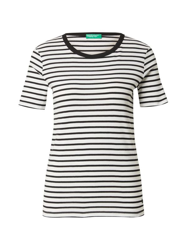 UNITED COLORS OF BENETTON UNITED COLORS OF BENETTON Majica  crna / bijela