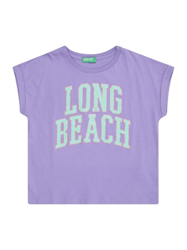 UNITED COLORS OF BENETTON UNITED COLORS OF BENETTON Majica  menta / lavanda / roza