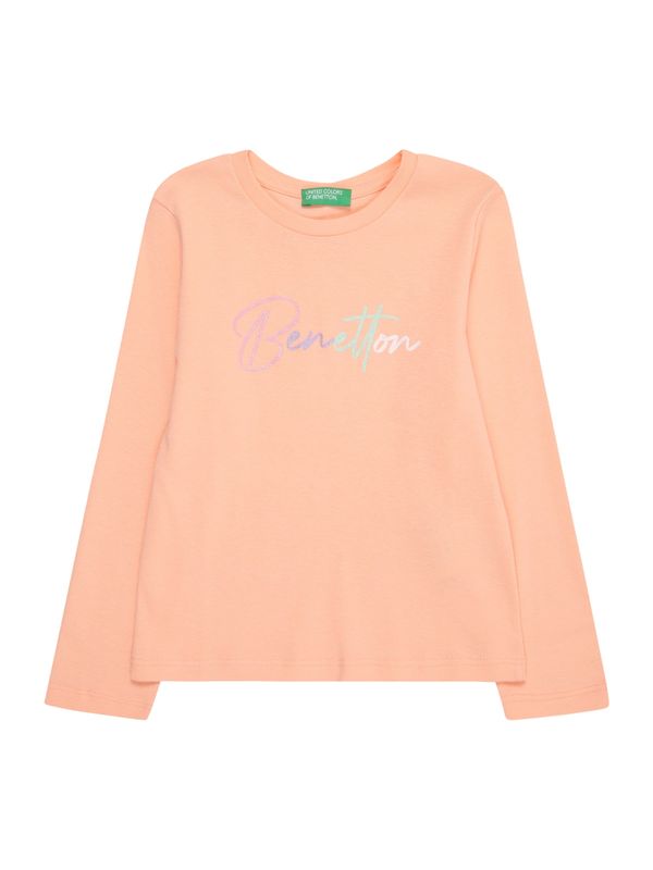 UNITED COLORS OF BENETTON UNITED COLORS OF BENETTON Majica  menta / ljubičasta / tamno ljubičasta / breskva