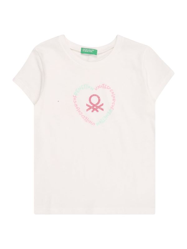 UNITED COLORS OF BENETTON UNITED COLORS OF BENETTON Majica  menta / roza / bijela