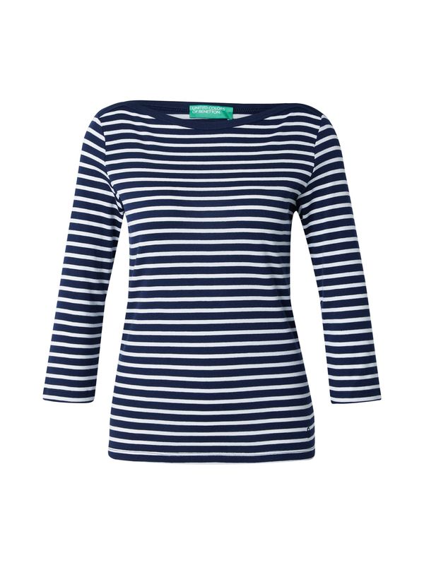 UNITED COLORS OF BENETTON UNITED COLORS OF BENETTON Majica  mornarsko plava / bijela