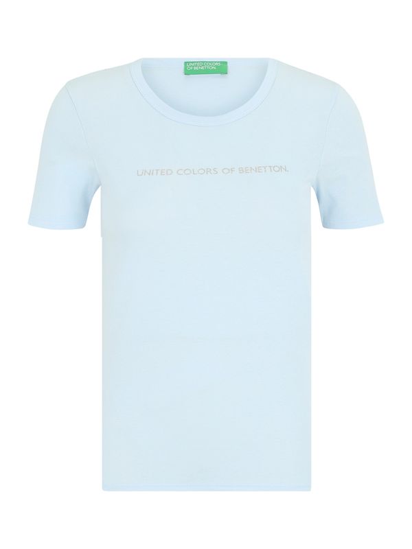 UNITED COLORS OF BENETTON UNITED COLORS OF BENETTON Majica  svijetloplava / srebro