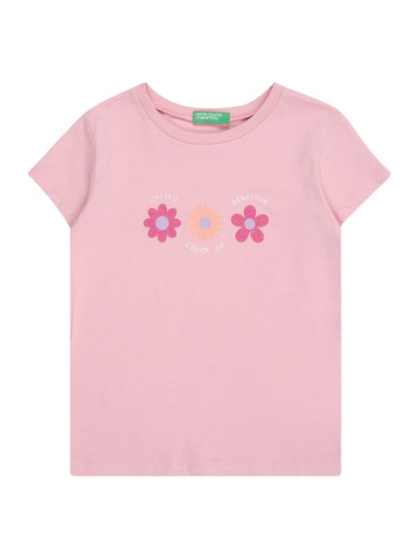 UNITED COLORS OF BENETTON UNITED COLORS OF BENETTON Majica  svijetloplava / svijetlonarančasta / roza / roza
