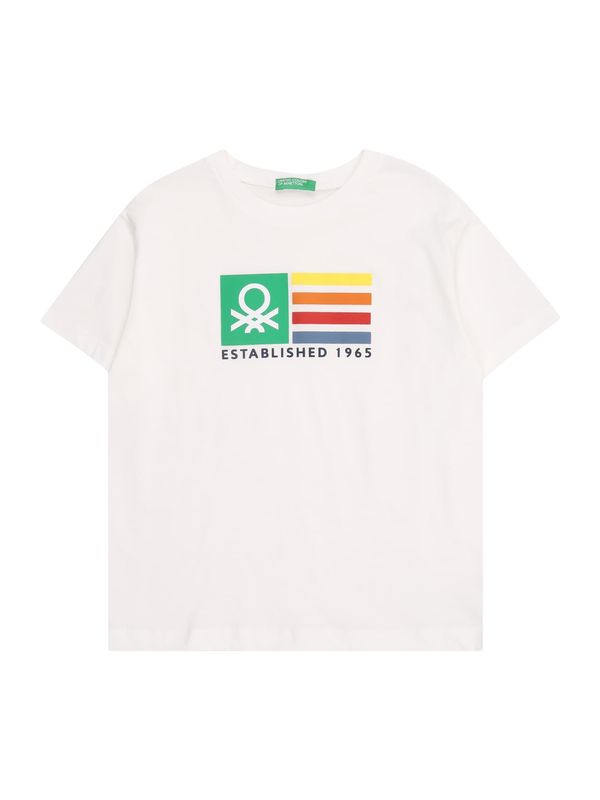 UNITED COLORS OF BENETTON UNITED COLORS OF BENETTON Majica  žuta / zelena / crvena / bijela