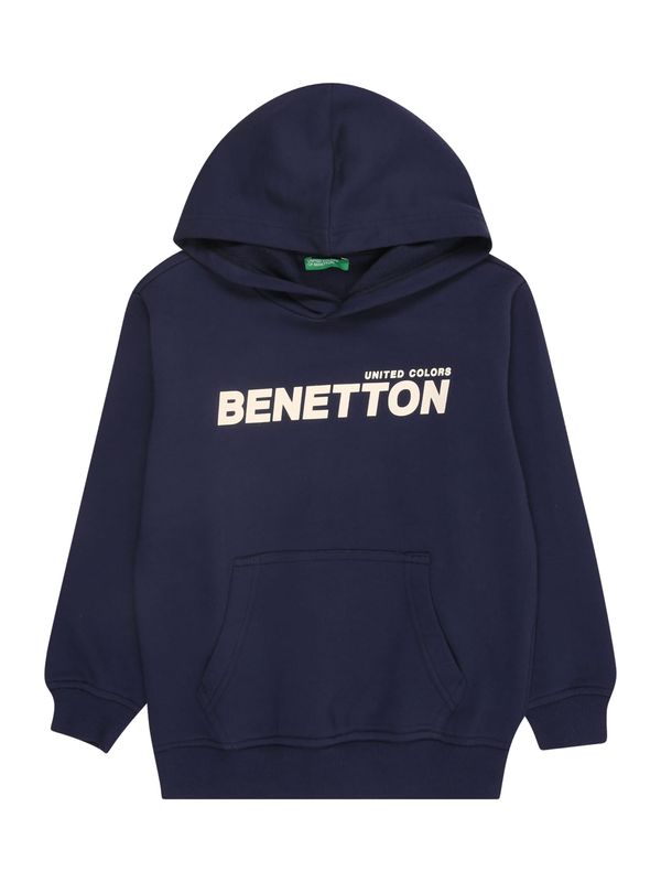 UNITED COLORS OF BENETTON UNITED COLORS OF BENETTON Sweater majica  boja pijeska / noćno plava