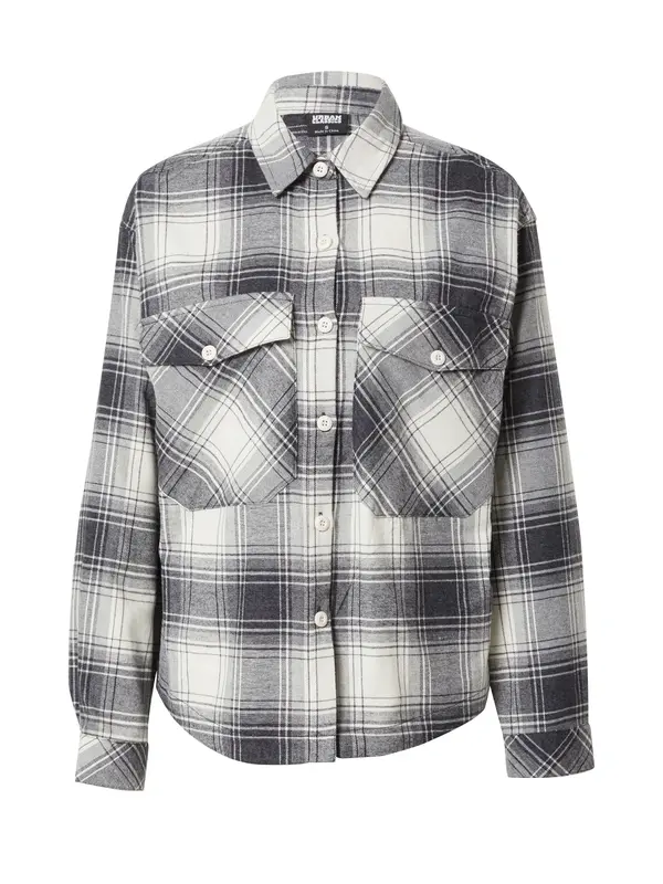 Urban Classics Urban Classics Bluza  bež / crna
